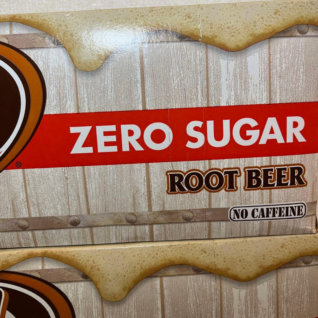 A&W ZERO SUGAR ROOT BEER 12缶✖︎４ケース