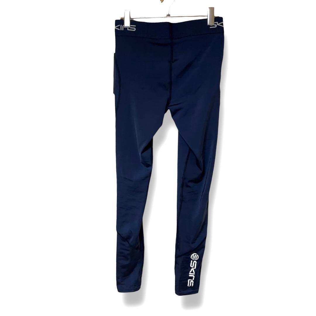 [新品] SKINS スキンズ SERIES-1 サポート ロングタイツ L 紺