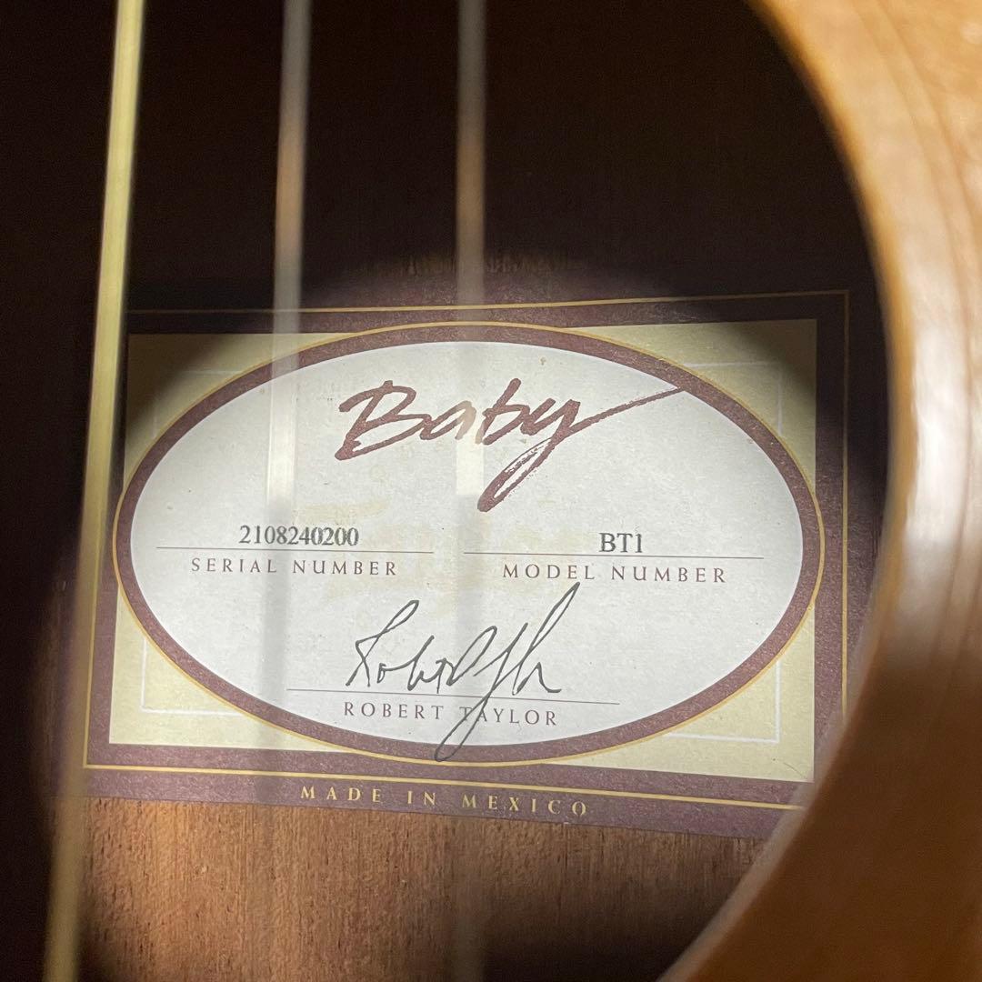 Taylor Baby BT1 ベイビーテイラー ミニギター ケース付き