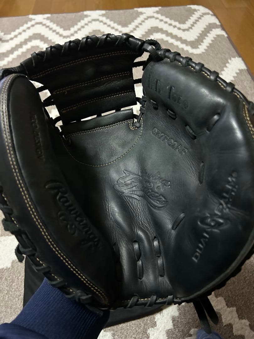 Rawlings 軟式キャッチャーミット 黒