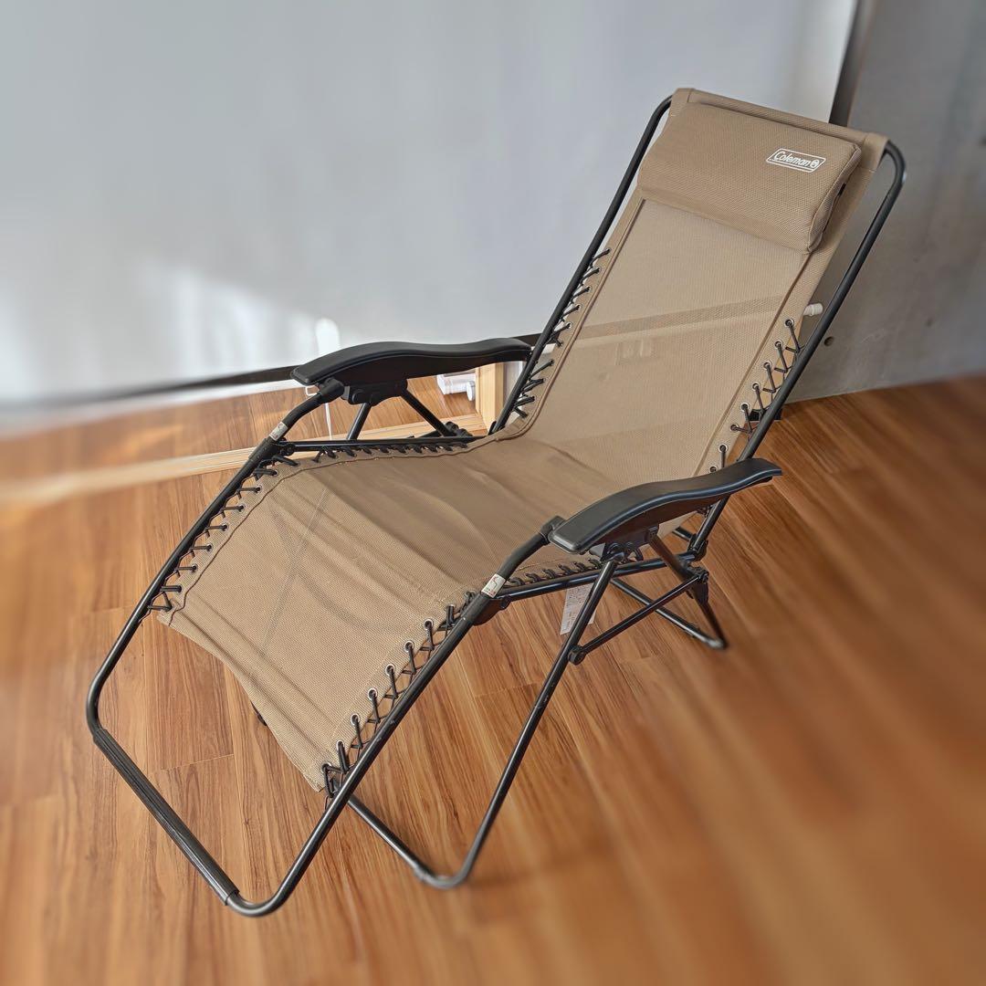 【美品】コールマン インフィニティチェア ベージュ