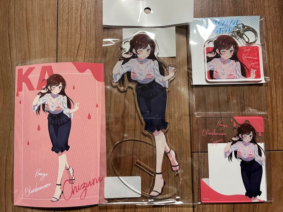 水原千鶴 彼女 お借りします オンラインくじ　eeoくじ アクリルスタンド