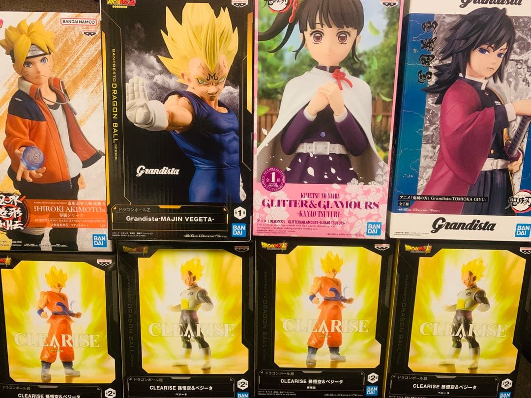 78 鬼滅の刃　冨岡義勇　カナヲ　ドラゴンボール　悟空　ベジータ　ナルト