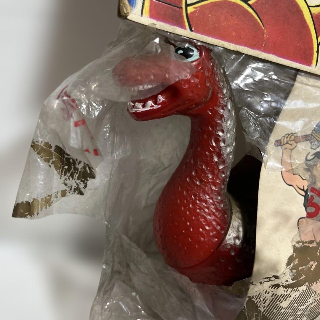 ⚠️激レア　怪獣王子　ネッシー　茶成型　当時物　野村トーイ　1960年代