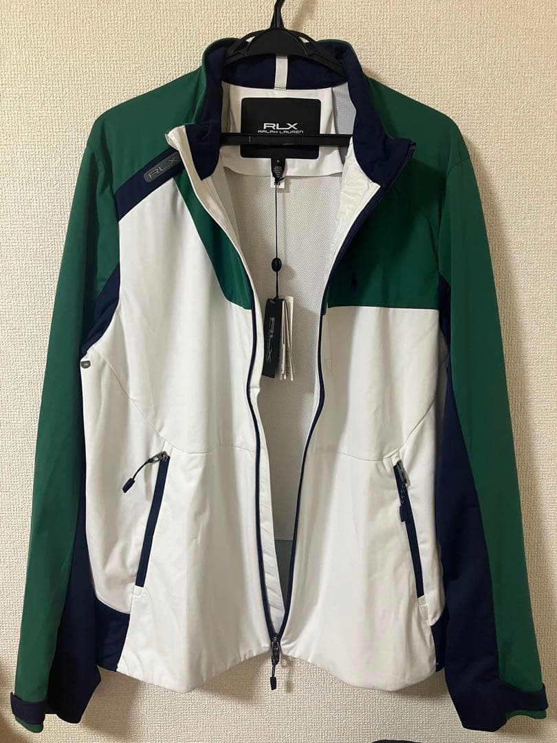 RLX ラルフローレン ゴルフ カラーブロック パッカブル ジャケット M 上着