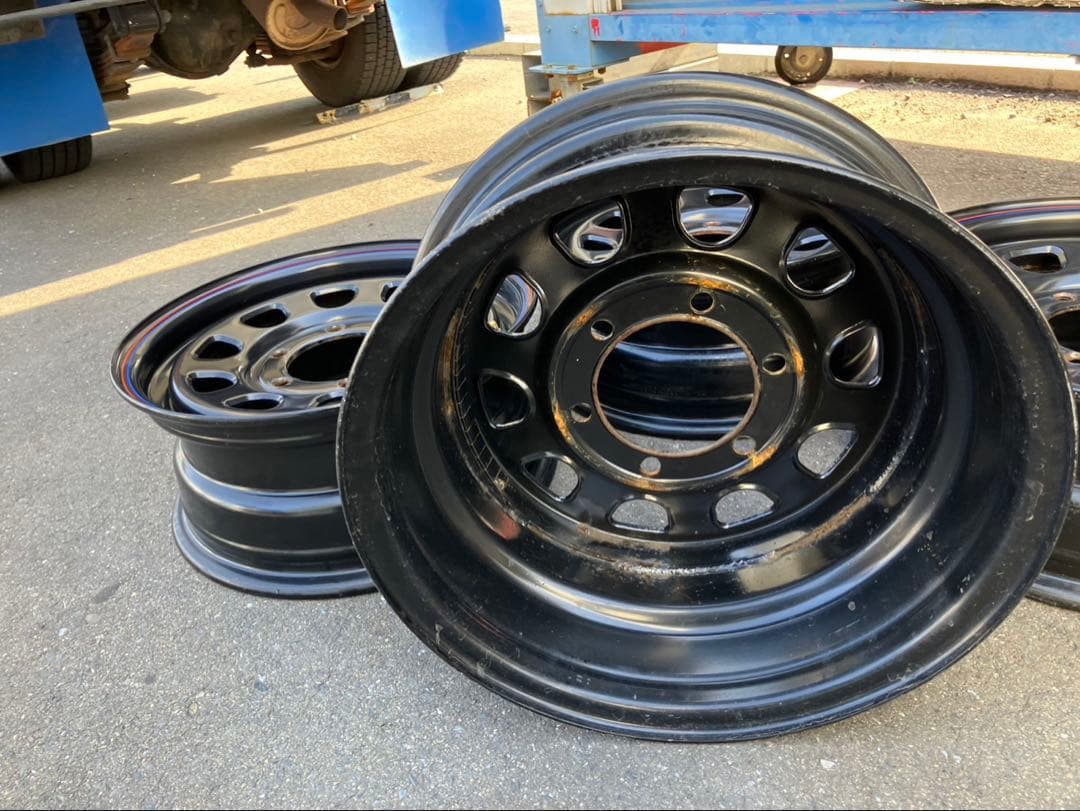デイトナ BLACK15インチ スチールホイール４本セット