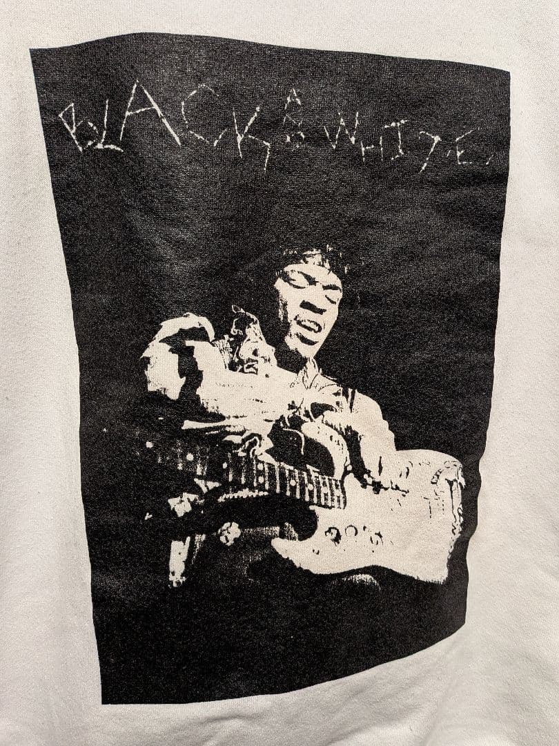 BLACK＆WHITE スノー.サーフ.SK8.ジミー・ヘンドリックスプリント