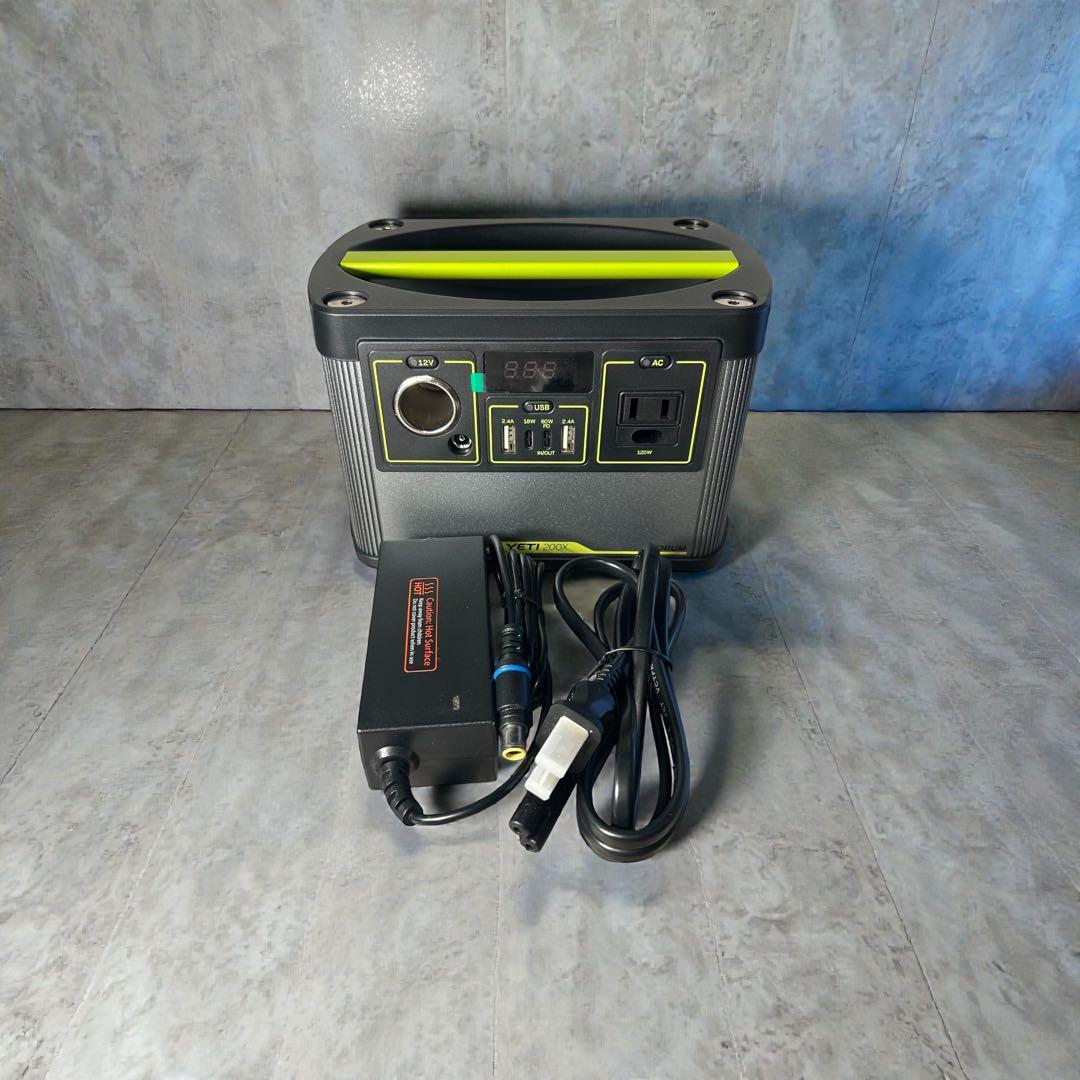 新品・未使用　GOAL ZERO YETI 200X ポータブル電源