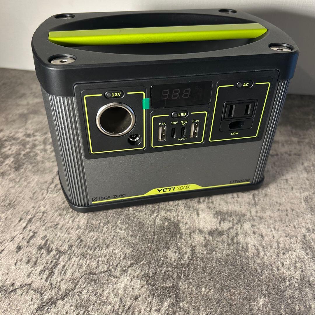 新品・未使用　GOAL ZERO YETI 200X ポータブル電源