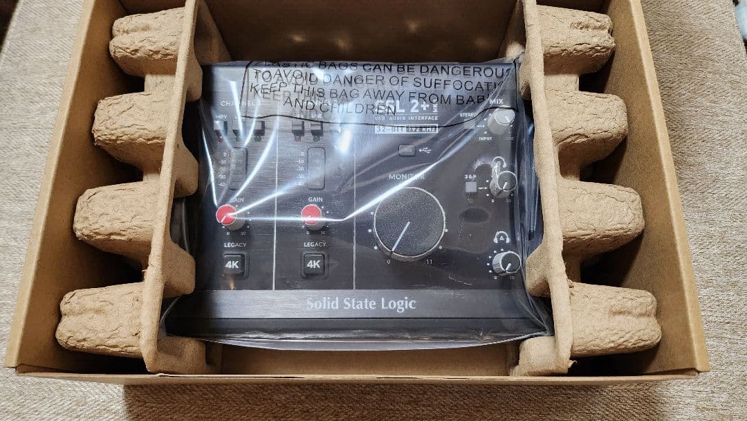 SSL2+MKⅡ オーディオインターフェース ほぼ新品 付属品完備