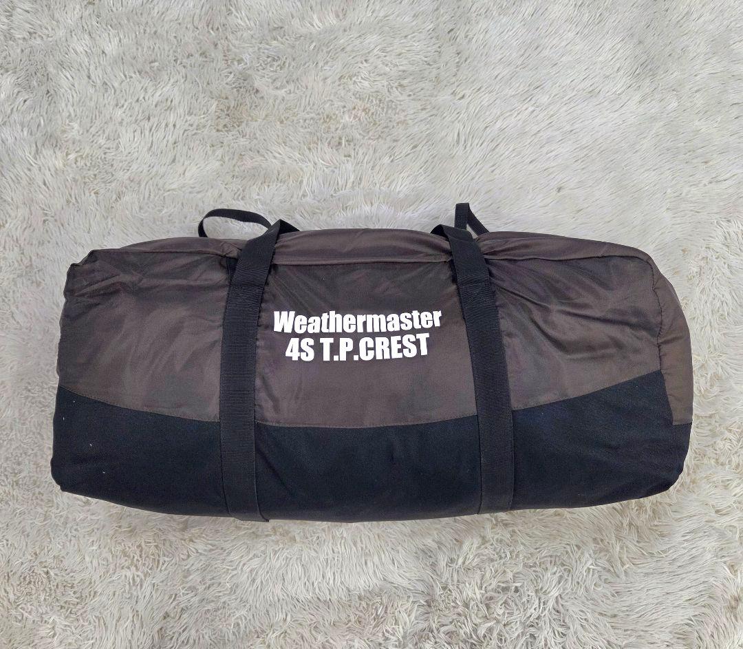 美品　Coleman コールマン ウェザーマスター 4S T.P.クレスト