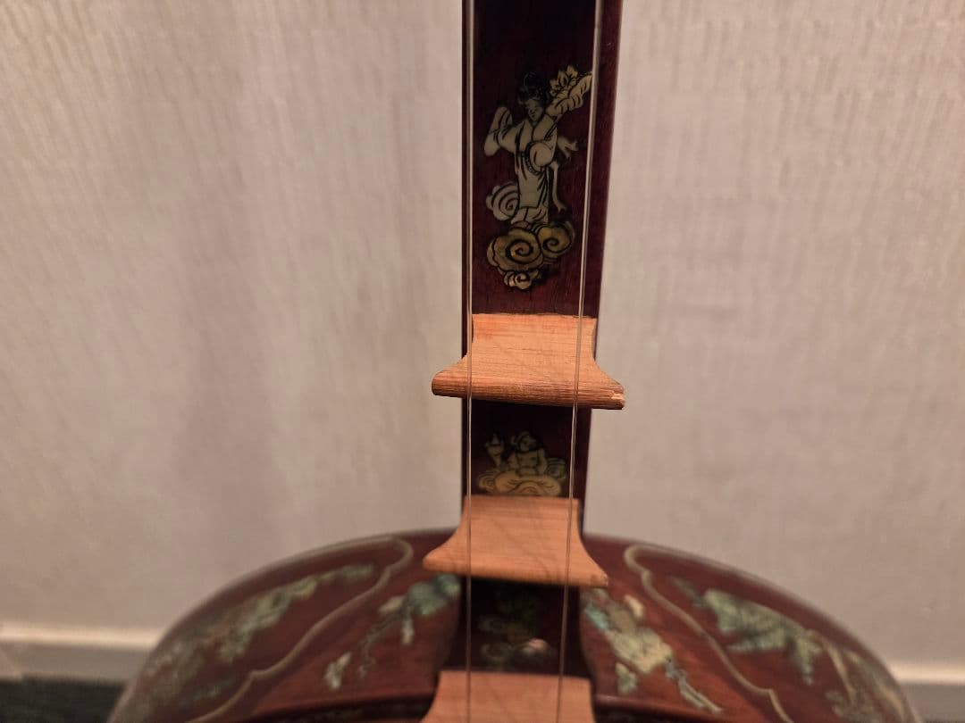 ダン・グエット ベトナム 弦楽器 民族楽器 二弦 月琴