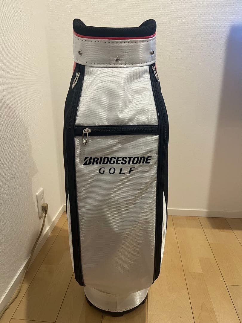 BRIDGESTONE ゴルフバッグ 黒/赤/白
