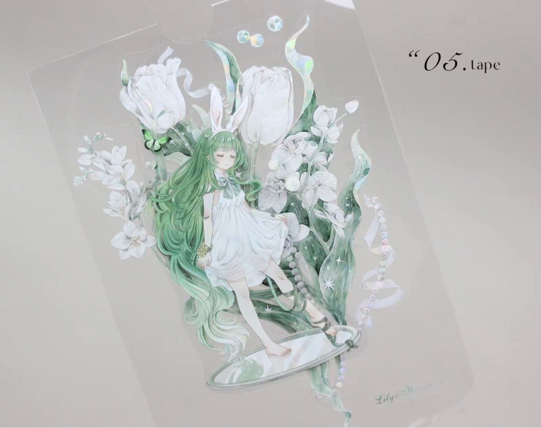 moodtape《春欲乘风归去》海外マスキングテープ　マステ 【1435】