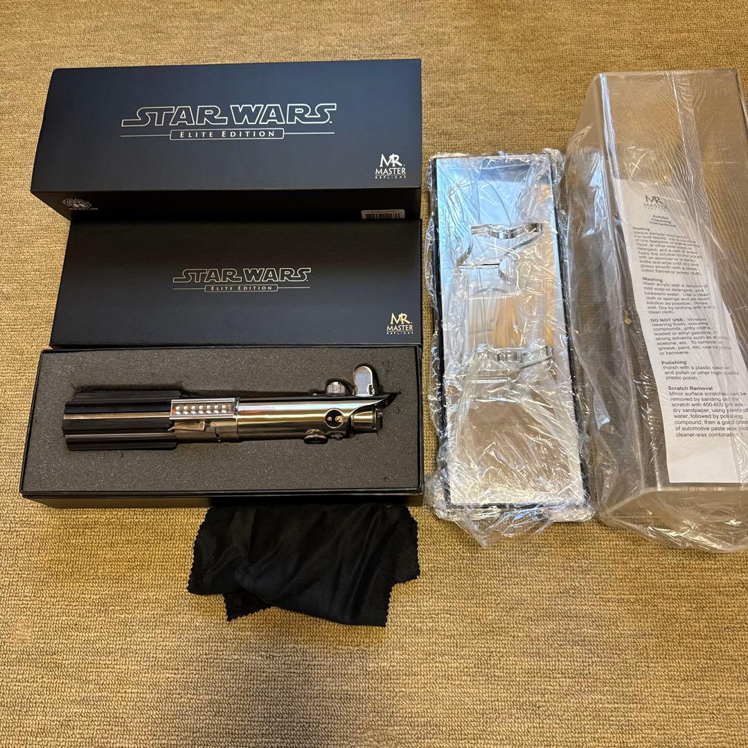 マスターレプリカ EP4 ルークスカイウォーカーライトセーバー EE 付属品欠品