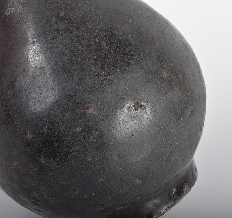 朝鮮美術　李朝　黒釉　執壷　水注　V R4220