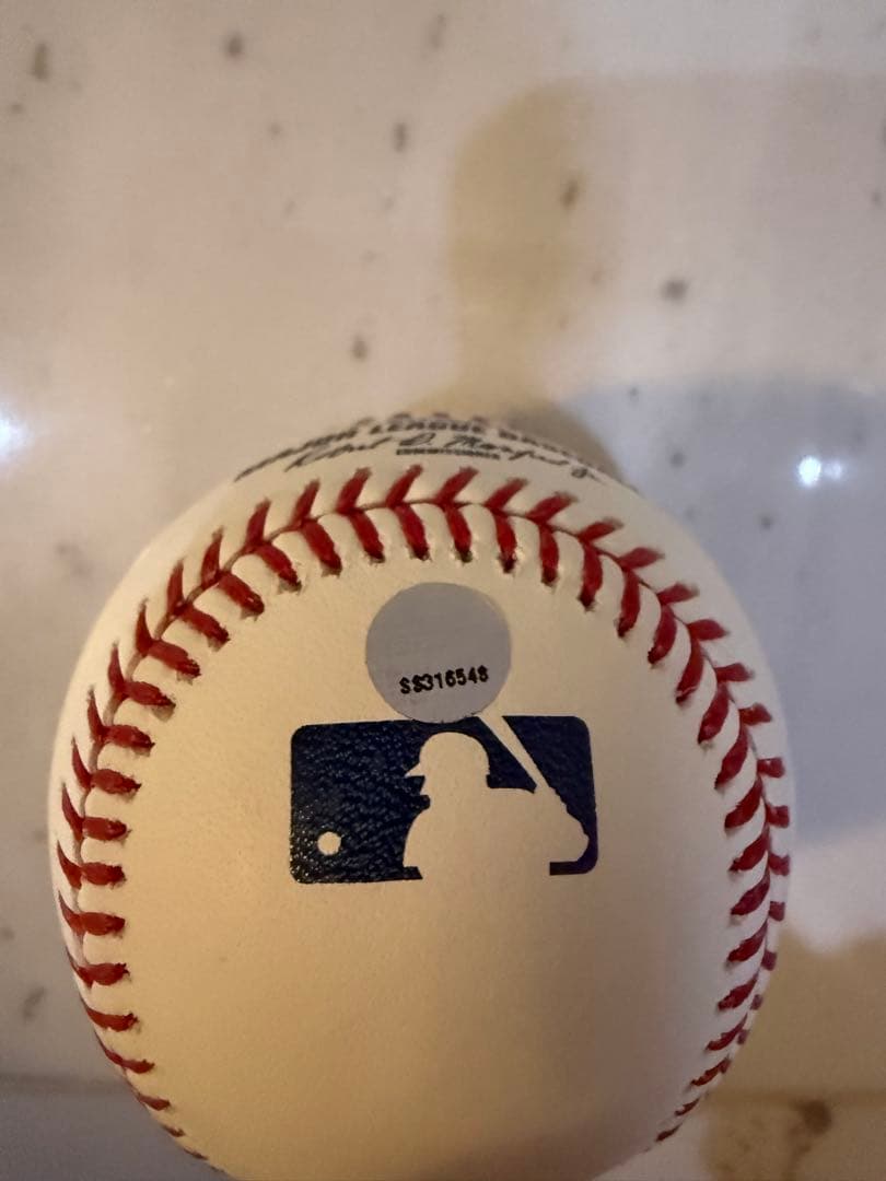 2018年デビュー記念 大谷翔平 直筆サインボール 展示額セットMLB認証シール