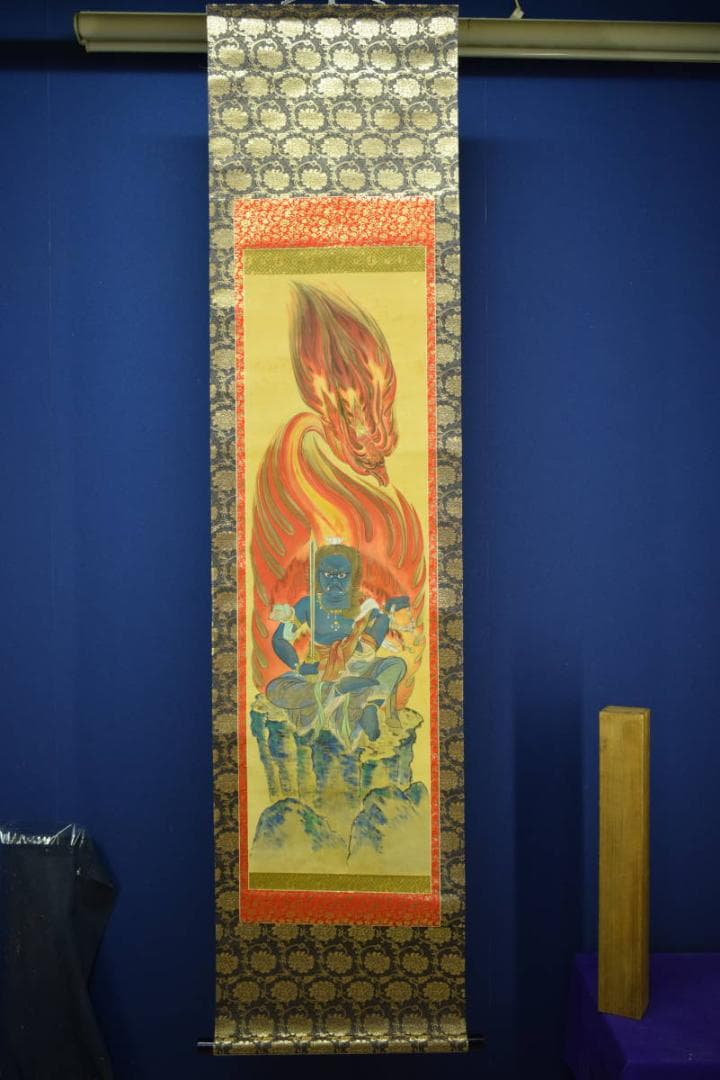 不詳/作者不詳/不動明王/布袋屋掛軸HG-376