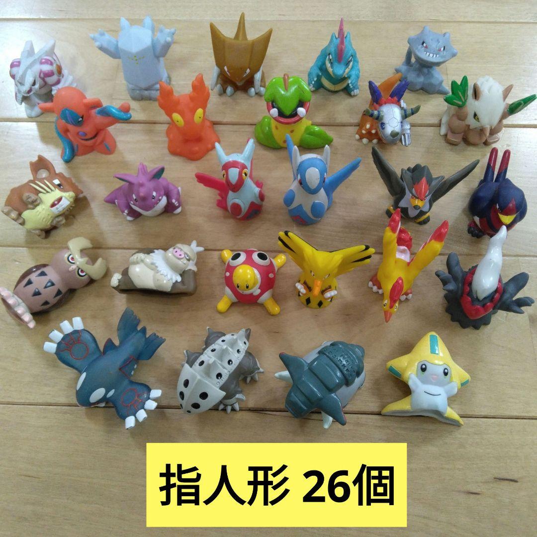 TOMY 初期 ポケモン モンコレ ソフビ フィギュア 指人形 まとめ売り