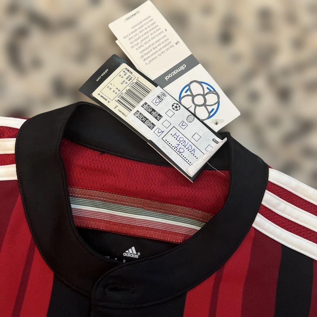 未使用品　adidas ACミラン サッカーシャツ　HONDA 10
