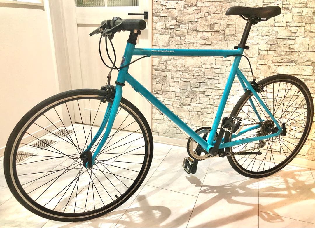 【超美品】トーキョーバイク スポーツ9速　クロスバイク　CT530mm