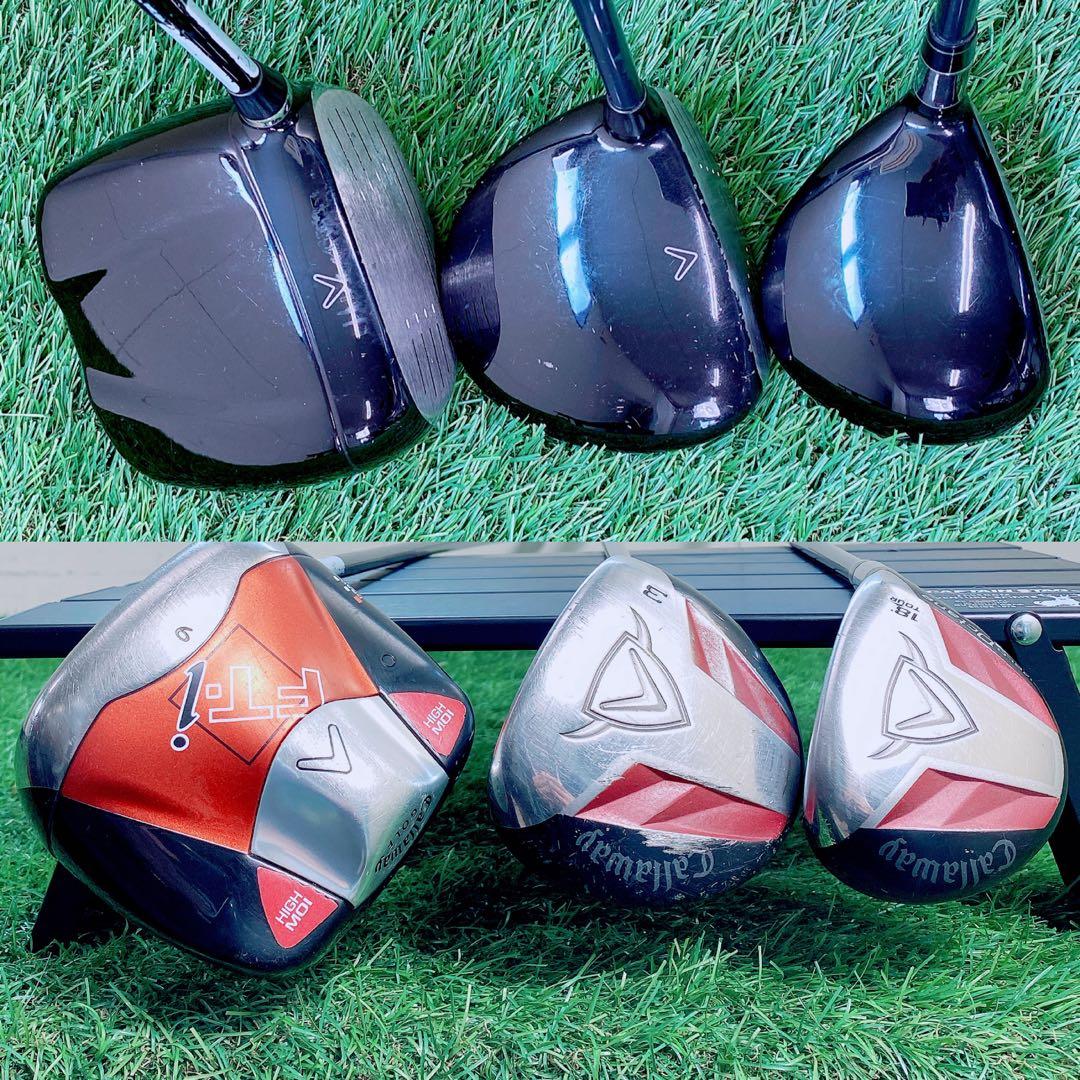 キャロウェイ　FT-i ゴルフクラブ　メンズセット　初心者 入門 N2110