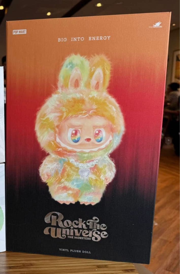 ぬいぐるみ LABUBU ROCK THE UNIVERSE Vinyl Plush