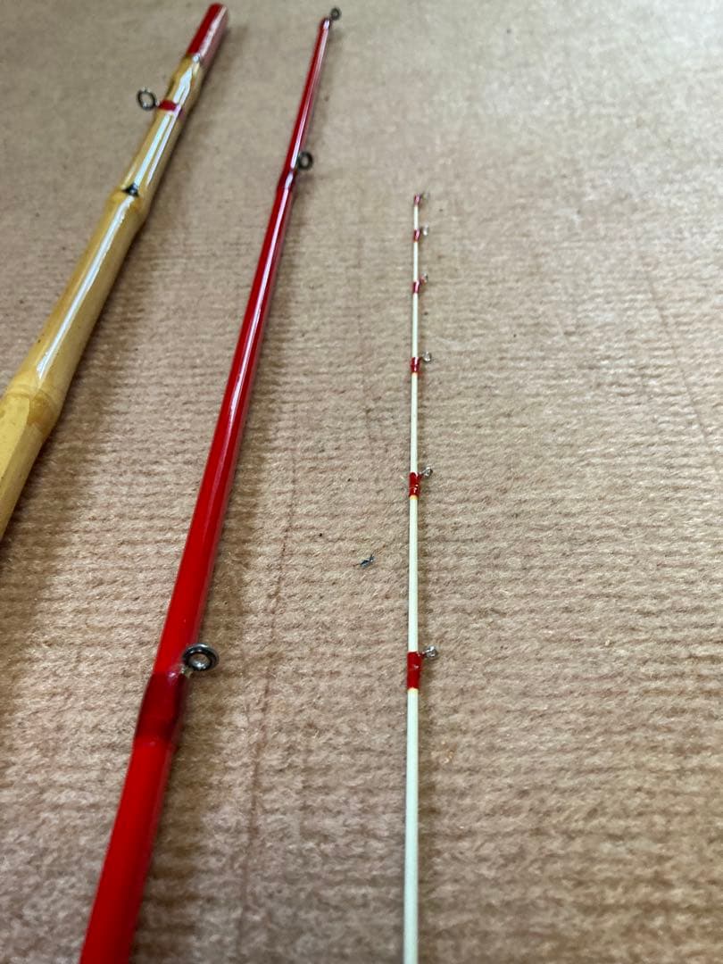 竹竿　自作（落とし込み）改造版