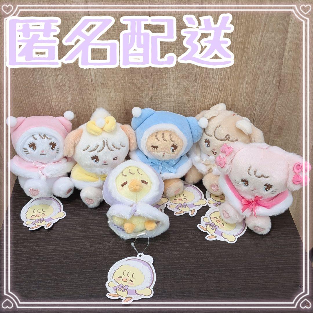 おめかし♡ポンチョマスコット mikko illustrations 全6種