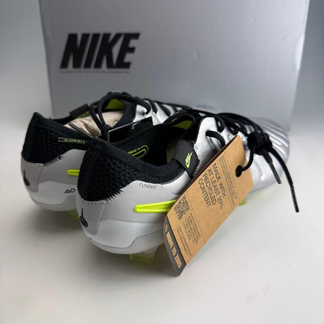 25cm ナイキ ティエンポ レジェンド10 エリート FG メタリック