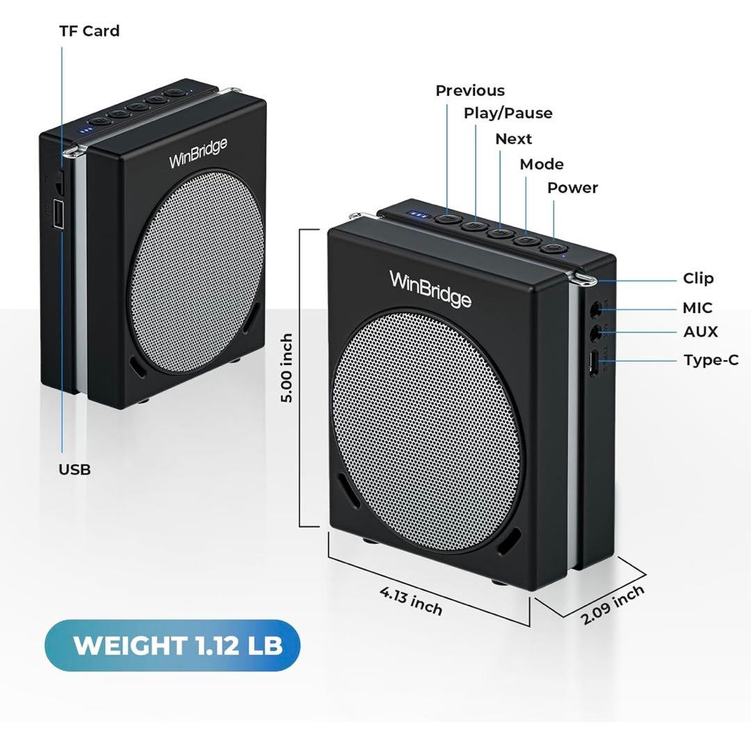 大音量 ポータブル拡声器 スピーカー ハンドマイク イベント 学校行事 拡声器