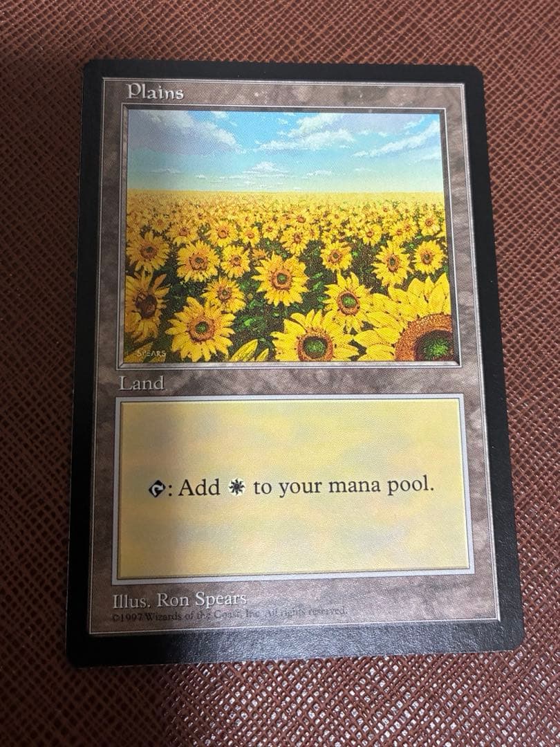 MTG APAC Plains 平地　ひまわり　基本土地