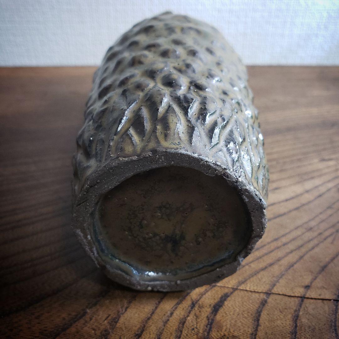 一輪挿し　花器　フラワーベース　花瓶　作家物　花片　花弁