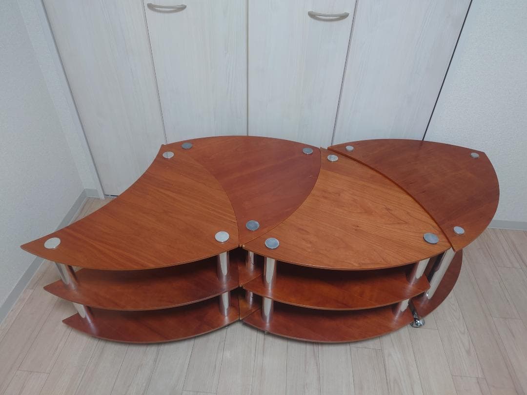 組合せ自由　ビンテージ　クアドラスパイア　オーディオ　ラック　棚　家具