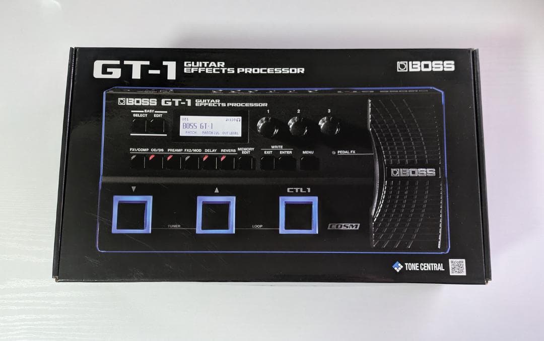 ギターエフェクター BOSS GT-1 純正アダプタ付き 中古