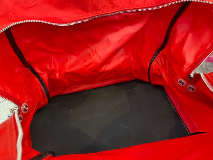 【使用1回のみ】シスモン　スキーバッグ　キャスター付　背負える　斜めがけ　赤　s