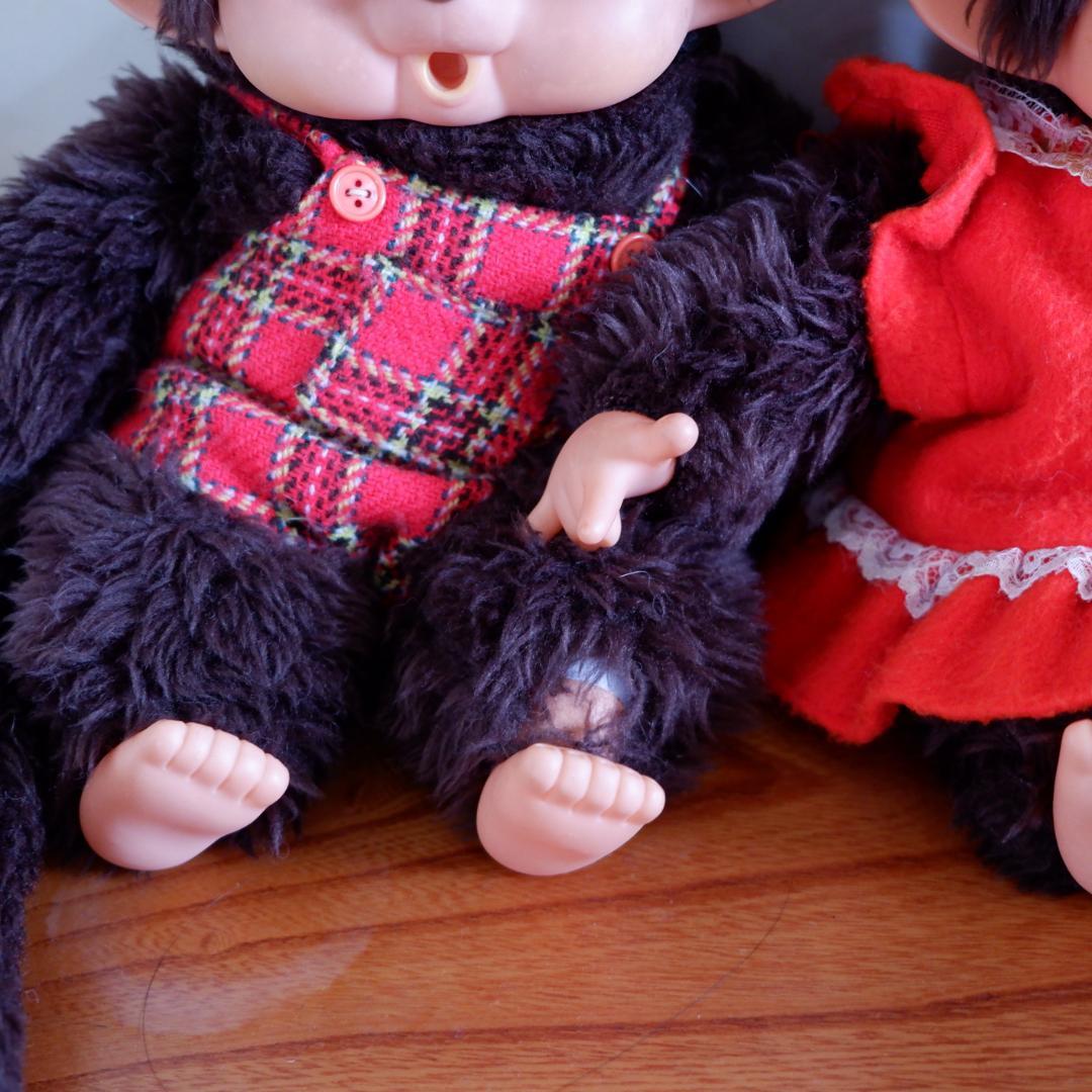 モンチッチ ダイスケちゃん 大型 スリープアイ 希少男女ペア＋まごころモンチッチ