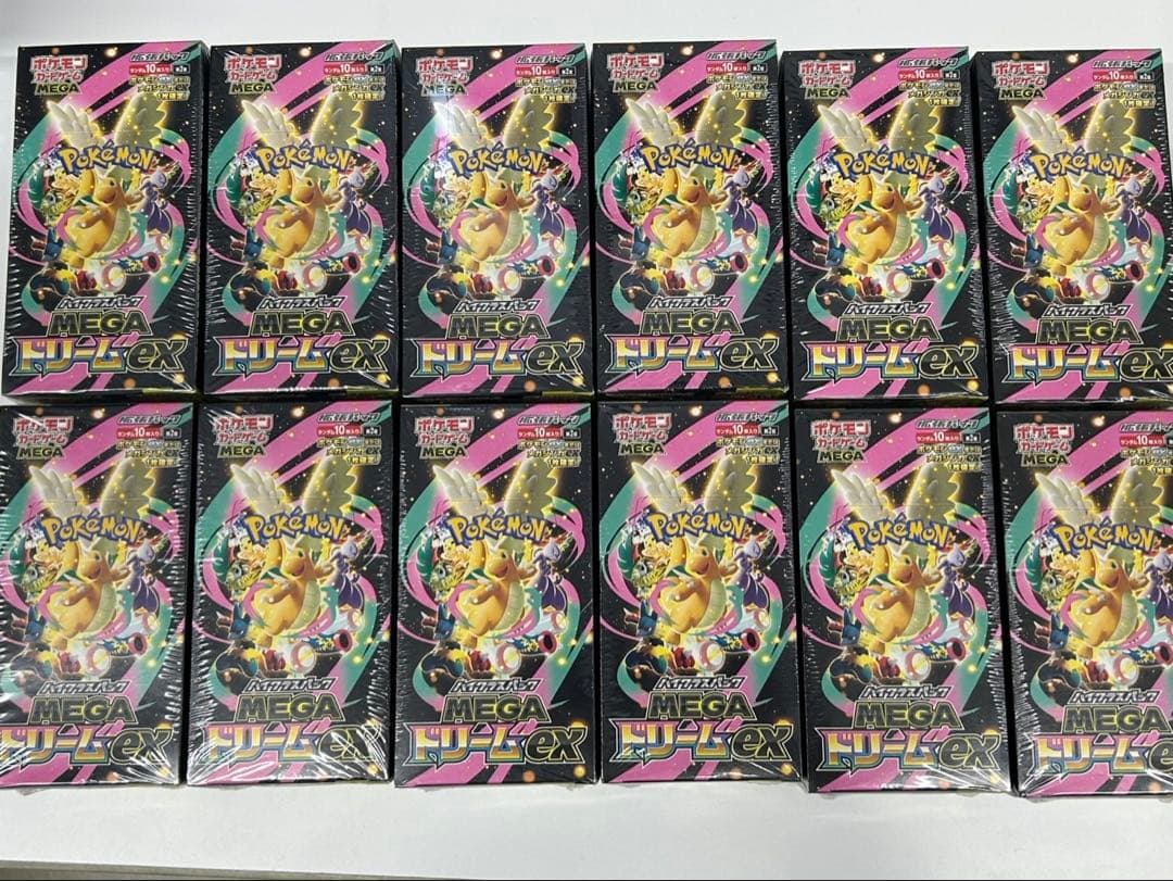 ポケモンカード MEGAドリームex シュリンク付 12box セット