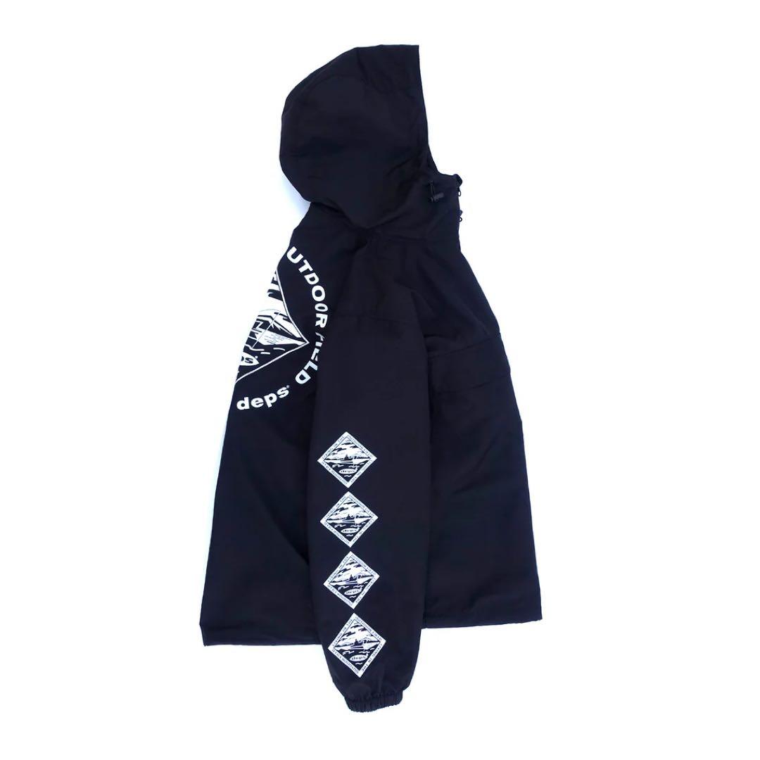 Mサイズ！撥水！デプス アノラックジャケット バックプリント アウトドアスタイル