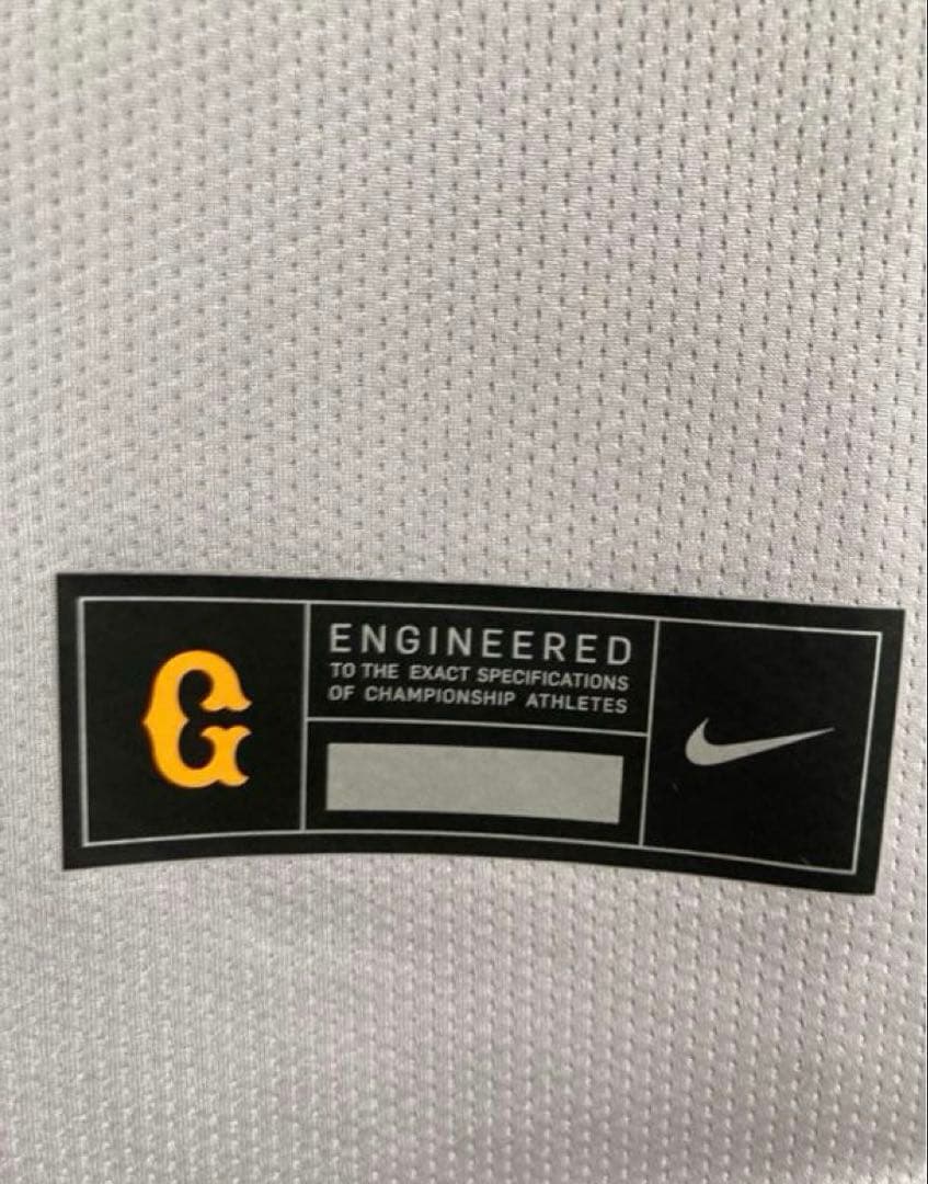 Nike グレー ユニフォーム TOKYO GIANTS