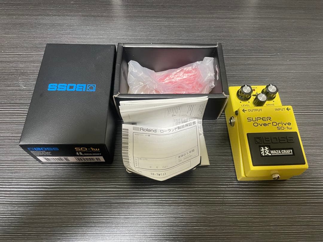 BOSS SD-1W 日本製　箱あり