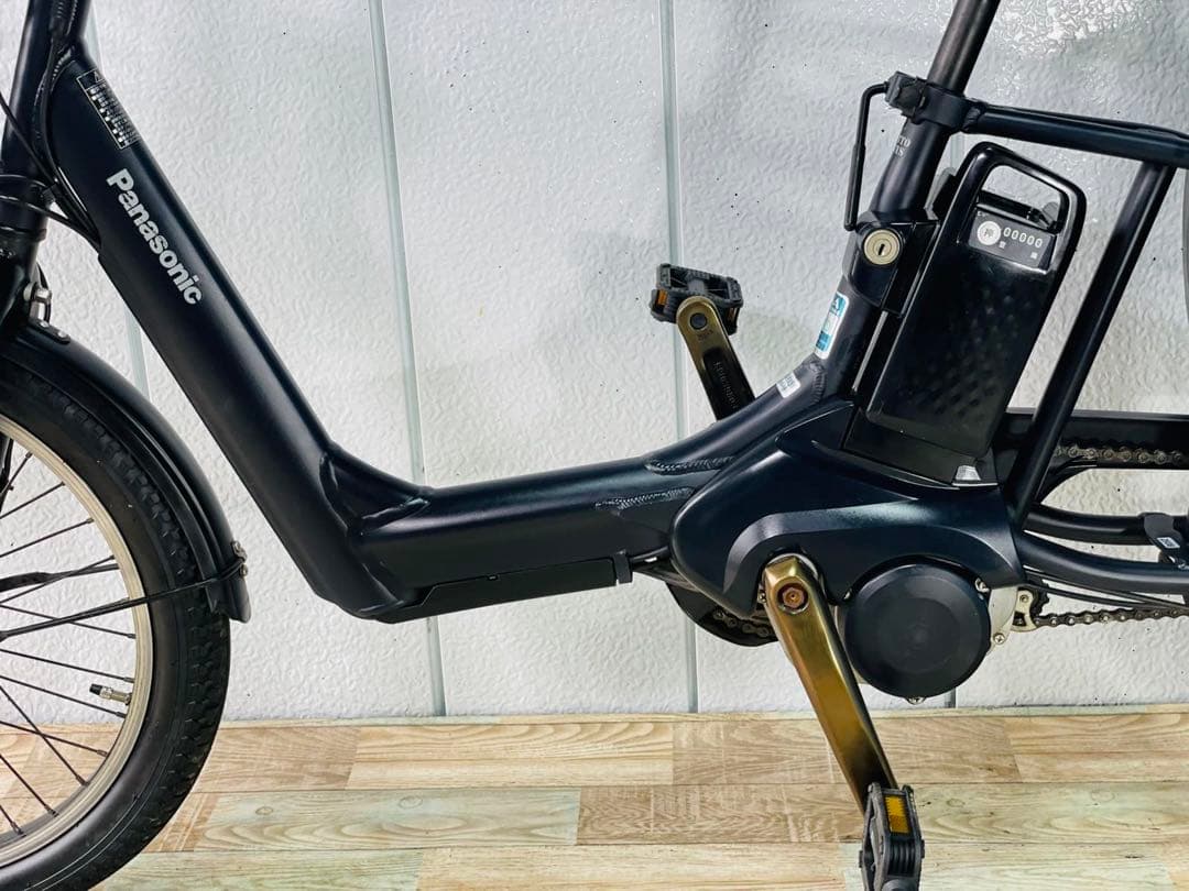 2608パナソニック16アンペア 20インチ子供乗せ電動アシスト自転車