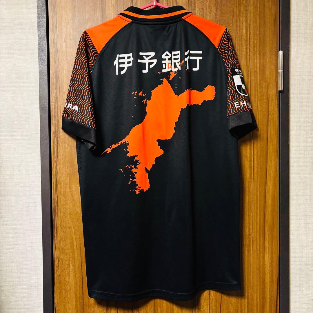 愛媛FC 限定 ユニフォーム L ジョガボーラ Jリーグ サッカー ウェア 黒