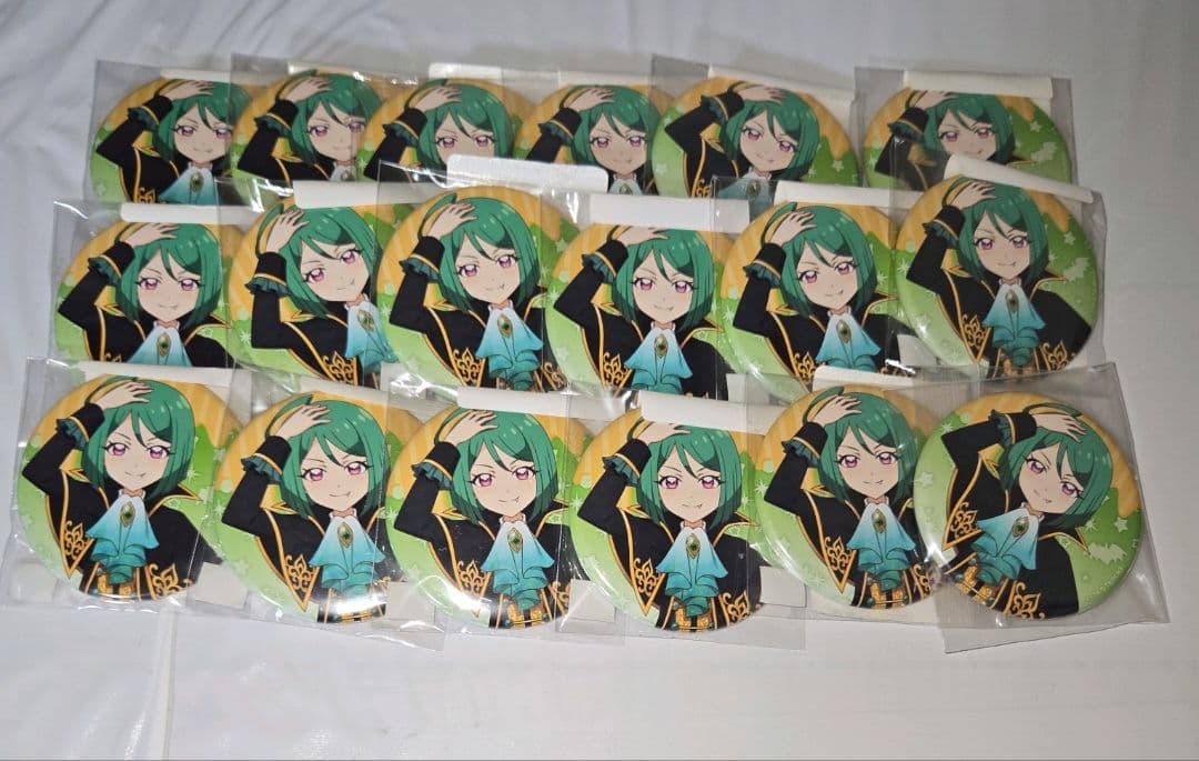 プリチャン　缶バッジ　さら