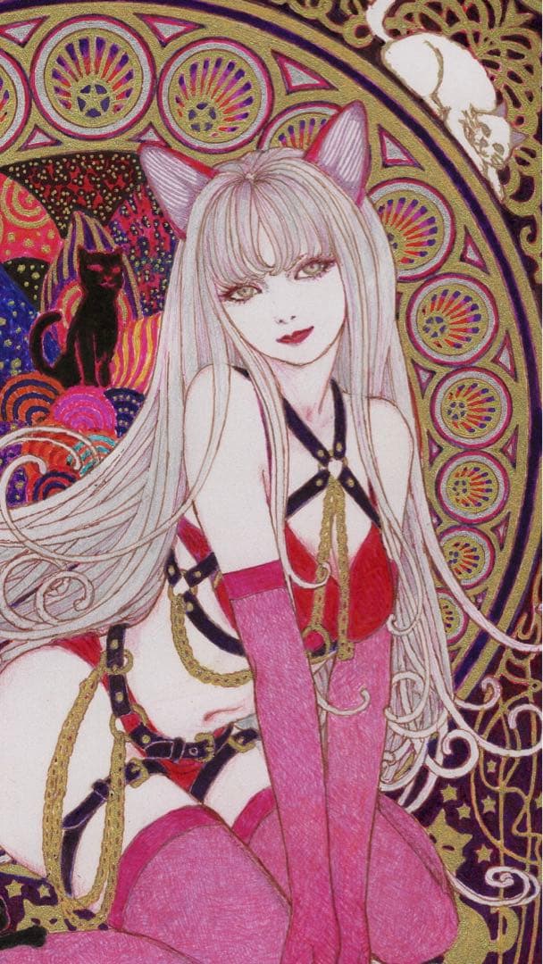 魔法使いの猫　Witch's Cat