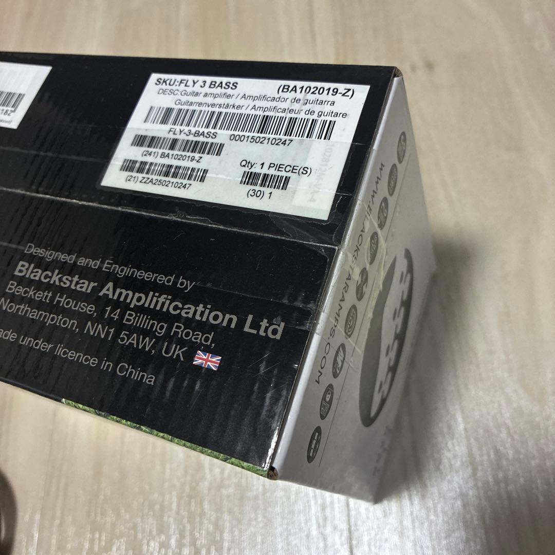 BLACKSTAR FLY3 BASS ミニアンプ& FLY3専用アダプタ付き