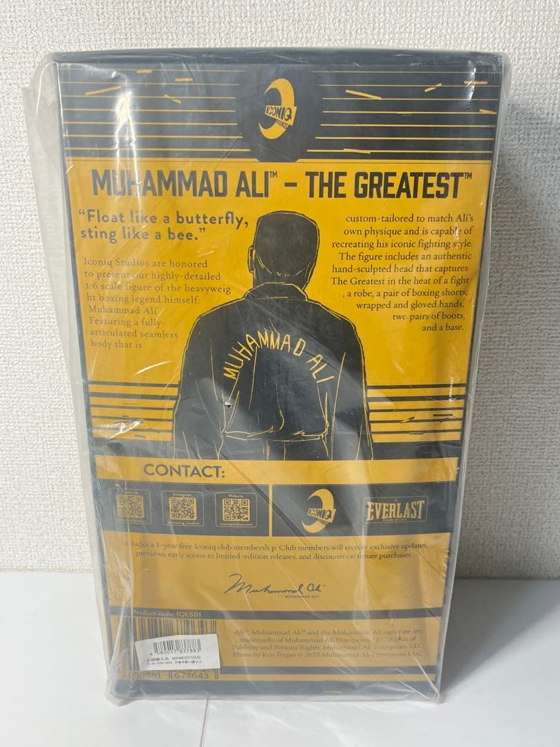 [未開封] モハメド・アリ フィギュア アイコニックスタジオ