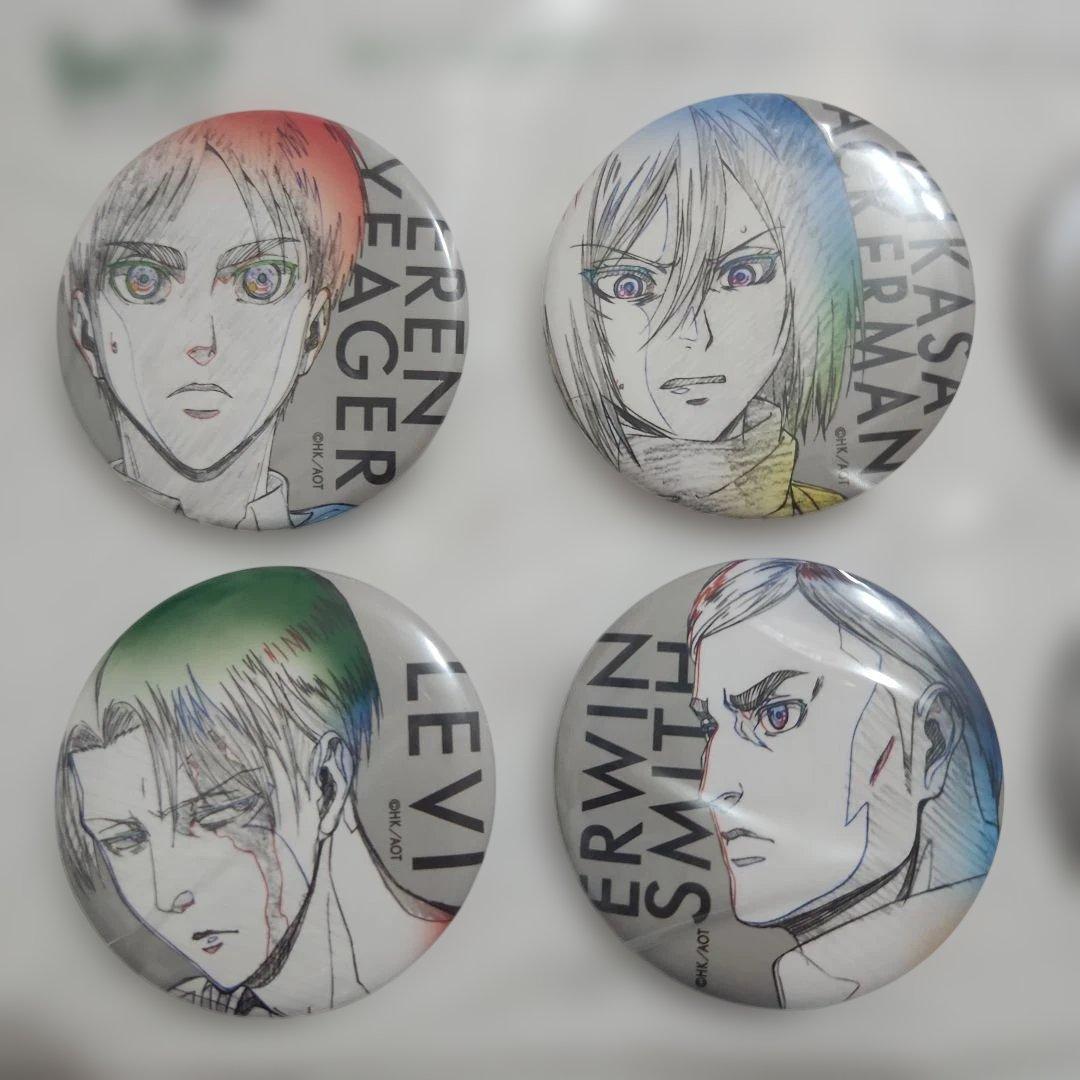 進撃の巨人 缶バッジコレクション WIT STUDIO