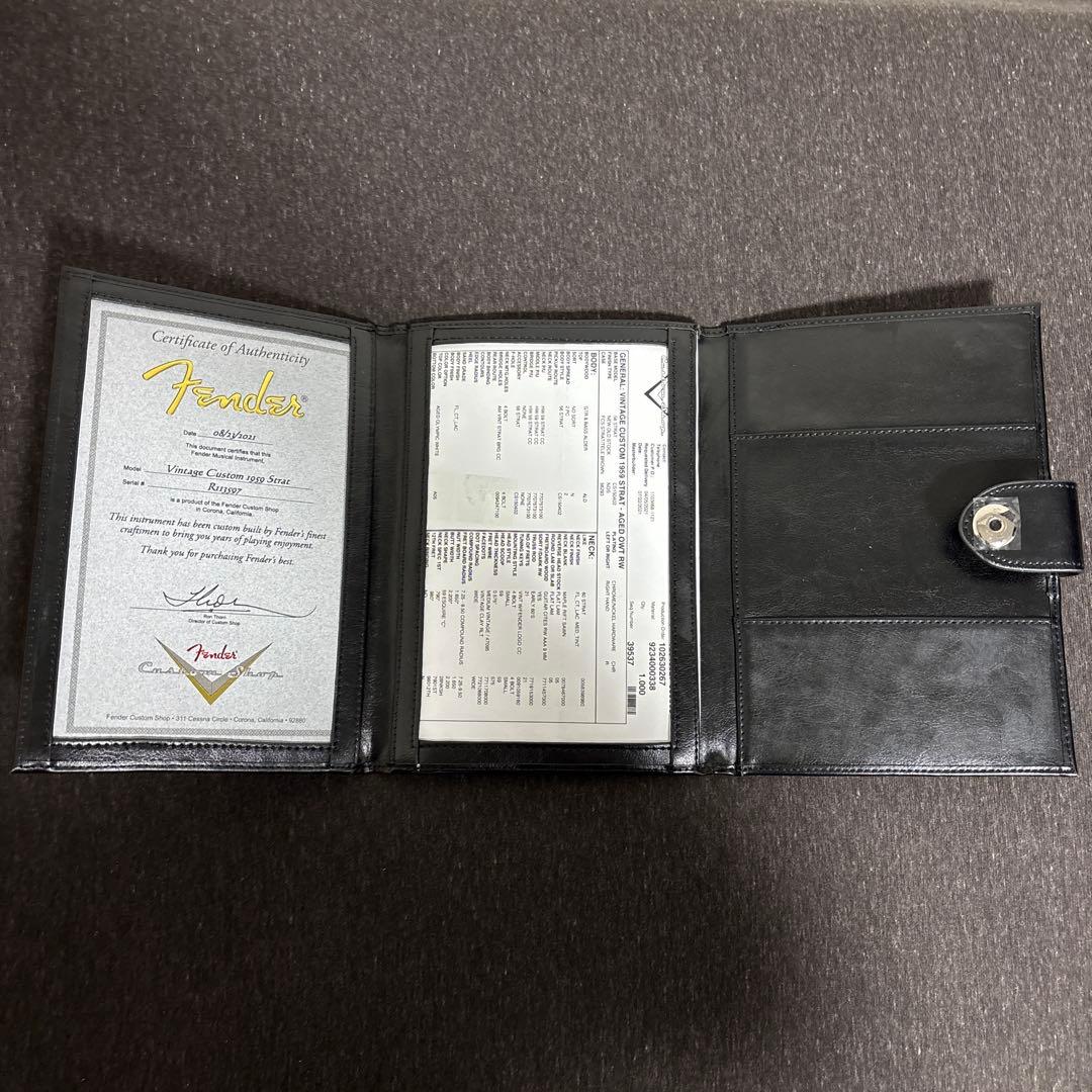 ギター Fender Custom Shop Stratocaster 1959 NOS