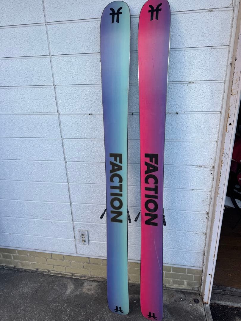 FACTION スキー板 4 バインディング付